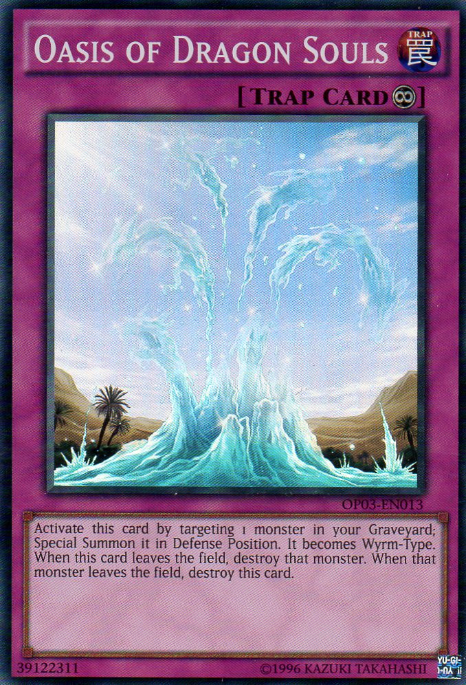 Oasis of Dragon Souls [OP03-EN013] Super Rare Yu-Gi-Oh!