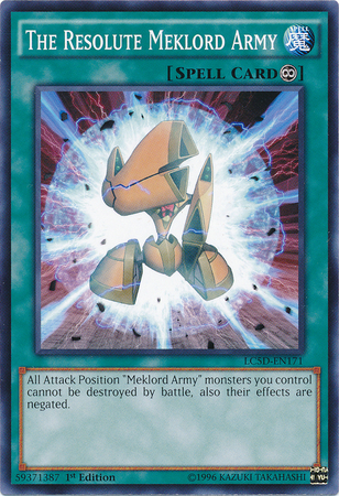The Resolute Meklord Army [LC5D-EN171] Common Yu-Gi-Oh!