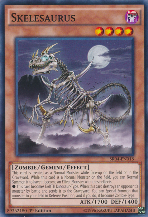 Skelesaurus [SR04-EN018] Common Yu-Gi-Oh!