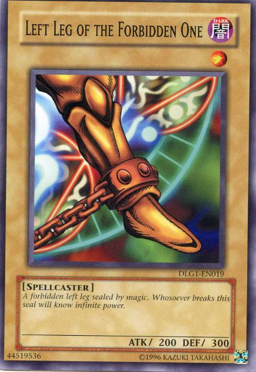 Left Leg of the Forbidden One [DLG1-EN019] Common Yu-Gi-Oh!