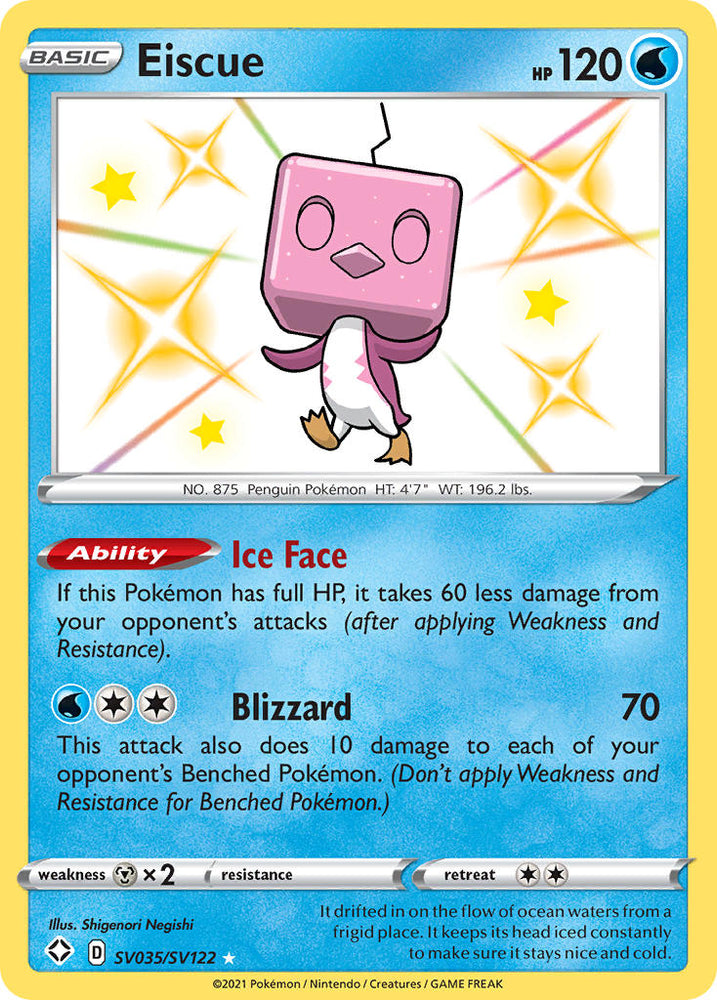 Eiscue (SV035/SV122) [Sword & Shield: Shining Fates] Pokémon