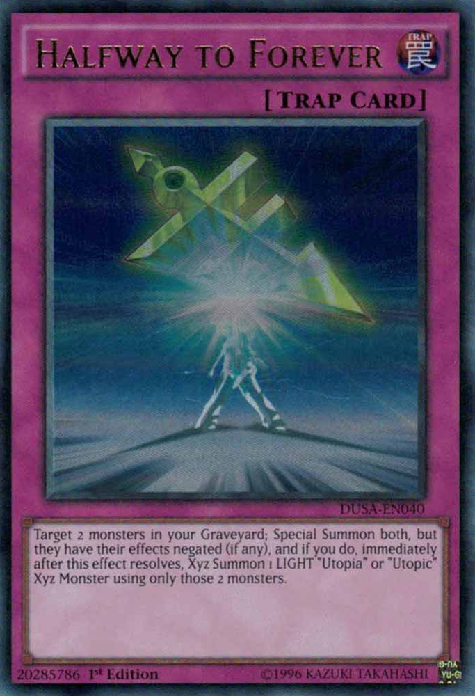 Halfway to Forever [DUSA-EN040] Ultra Rare Yu-Gi-Oh!