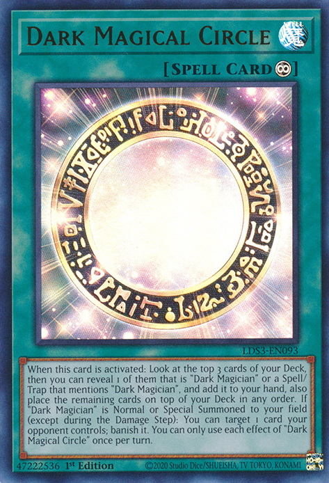 Dark Magical Circle [LDS3-EN093] Ultra Rare Yu-Gi-Oh!