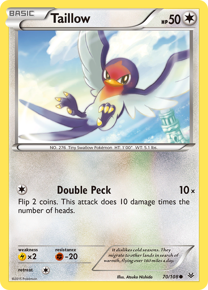 Taillow (70/108) [XY: Roaring Skies] Pokémon