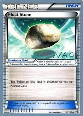 Float Stone (137/162) (Buzzroc - Naohito Inoue) [World Championships 2018] Pokémon