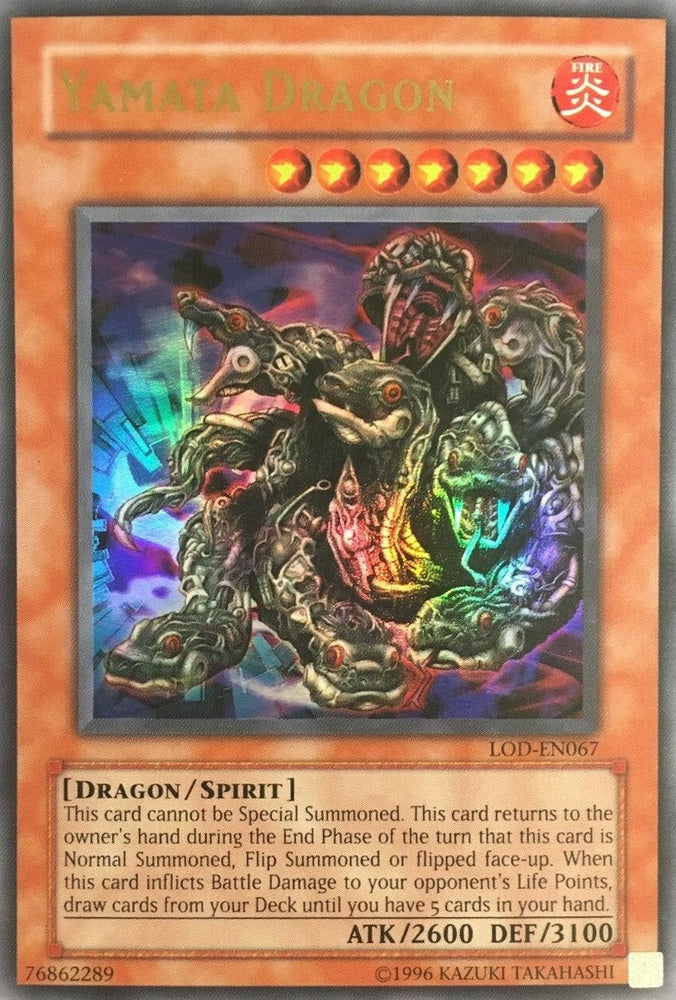 Yamata Dragon [LOD-EN067] Ultra Rare Yu-Gi-Oh!