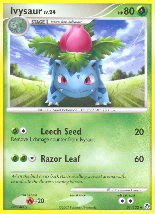 Ivysaur (51/132) [Diamond & Pearl: Secret Wonders] Pokémon