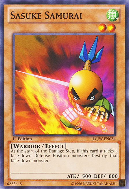 Sasuke Samurai [LCJW-EN034] Common Yu-Gi-Oh!