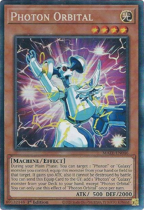 Photon Orbital [MAZE-EN046] Collector's Rare Yu-Gi-Oh!
