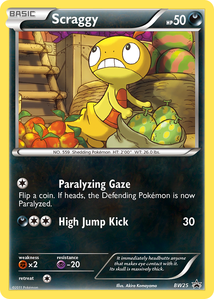 Scraggy (BW25) [Black & White: Black Star Promos] Pokémon
