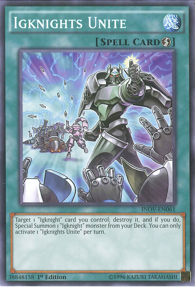 Igknights Unite [INOV-EN061] Common Yu-Gi-Oh!