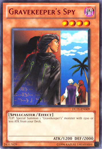 Gravekeeper's Spy (Red) [DL11-EN009] Rare Yu-Gi-Oh!