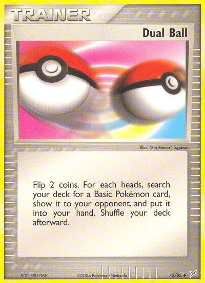 Dual Ball (72/95) [EX: Team Magma vs Team Aqua] Pokémon