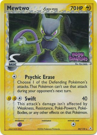Mewtwo (24/110) (Delta Species) (Stamped) [EX: Holon Phantoms] Pokémon