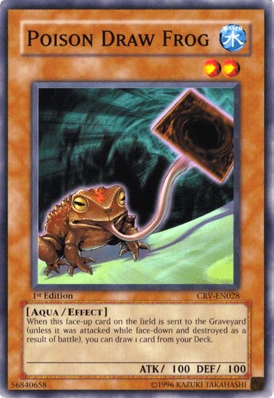 Poison Draw Frog [CRV-EN028] Common Yu-Gi-Oh!