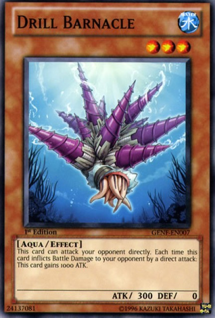 Drill Barnacle [GENF-EN007] Common Yu-Gi-Oh!