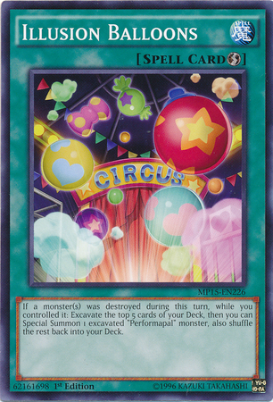 Illusion Balloons [MP15-EN226] Common Yu-Gi-Oh!