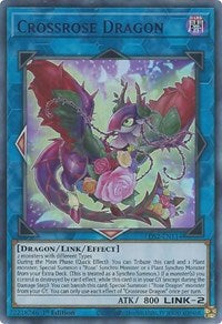 Crossrose Dragon (Purple) [LDS2-EN114] Ultra Rare Yu-Gi-Oh!