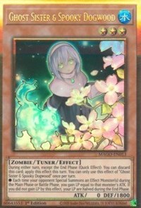 Ghost Sister & Spooky Dogwood (Alternate Art) [MAGO-EN013] Gold Rare Yu-Gi-Oh!