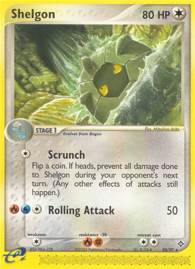 Shelgon (20/97) [EX: Dragon] Pokémon