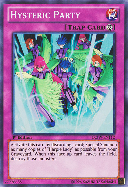 Hysteric Party [LCJW-EN112] Super Rare Yu-Gi-Oh!