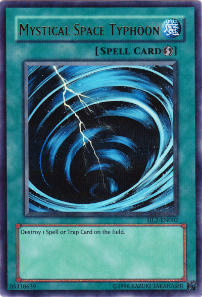 Mystical Space Typhoon [HL2-EN002] Rare Yu-Gi-Oh!
