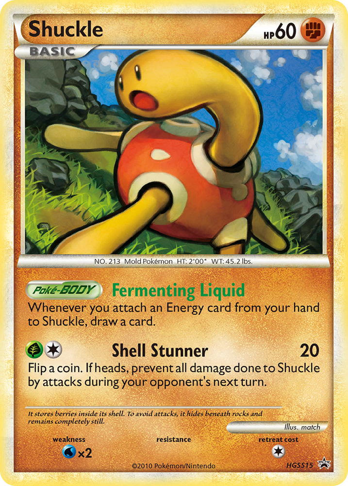 Shuckle (HGSS15) [HeartGold & SoulSilver: Black Star Promos] Pokémon