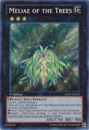 Meliae of the Trees [SHSP-EN055] Secret Rare Yu-Gi-Oh!