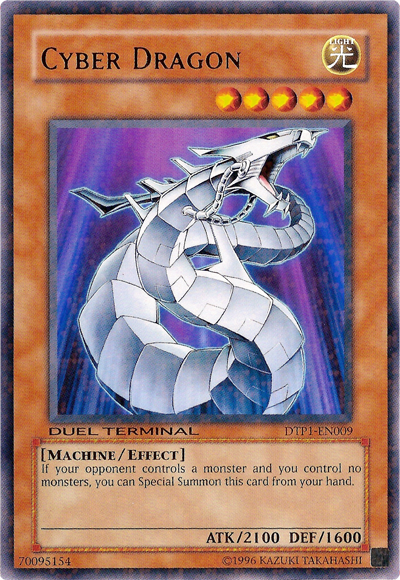 Cyber Dragon [DTP1-EN009] Rare Yu-Gi-Oh!