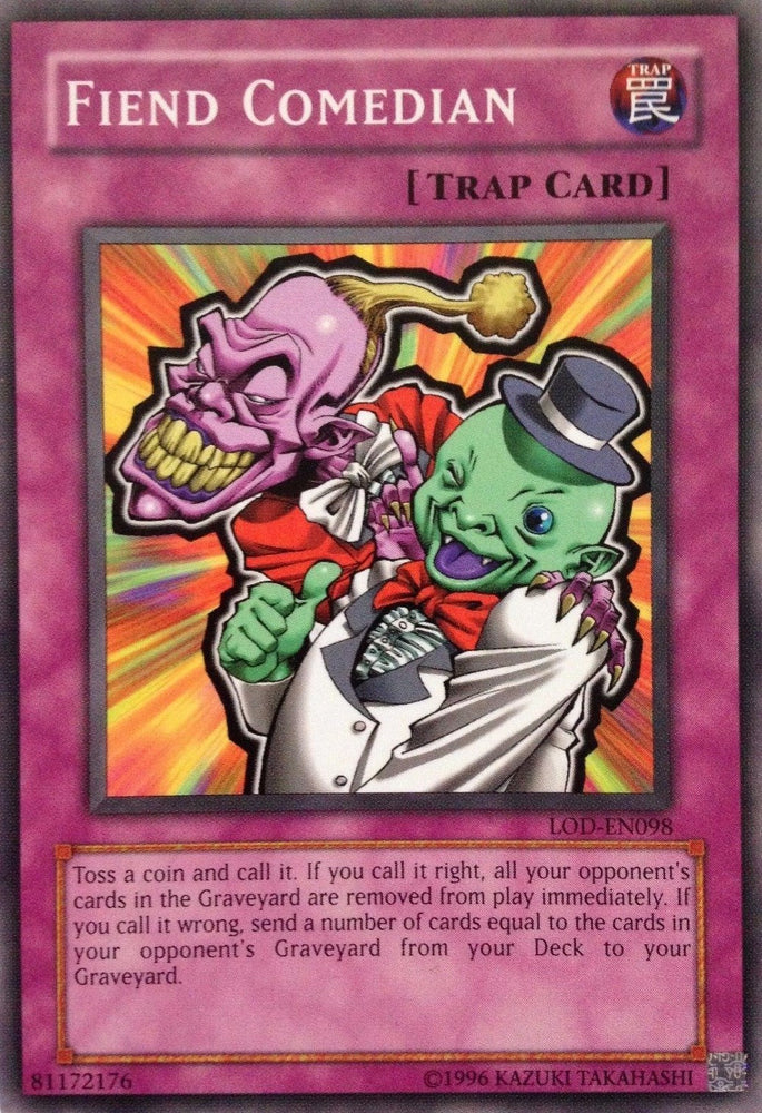 Fiend Comedian [LOD-EN098] Common Yu-Gi-Oh!