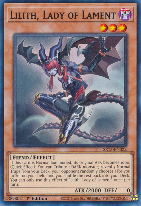 Lilith, Lady of Lament [SR13-EN022] Common Yu-Gi-Oh!