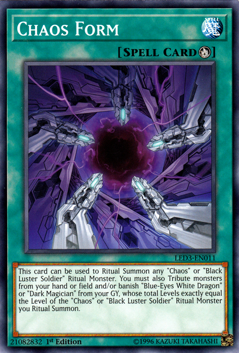 Chaos Form [LED3-EN011] Common Yu-Gi-Oh!
