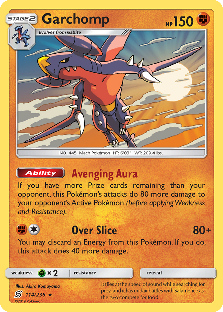 Garchomp (114/236) [Sun & Moon: Unified Minds] Pokémon