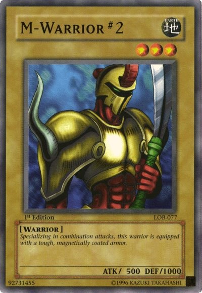 M-Warrior #2 [LOB-077] Common Yu-Gi-Oh!