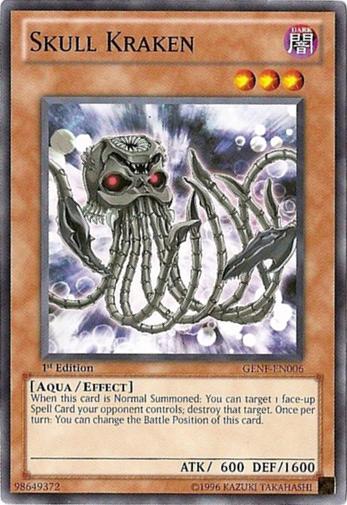 Skull Kraken [GENF-EN006] Common Yu-Gi-Oh!