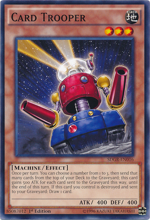 Card Trooper [SDGR-EN016] Common Yu-Gi-Oh!