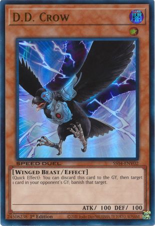 D.D. Crow [SS04-ENV02] Ultra Rare Yu-Gi-Oh!