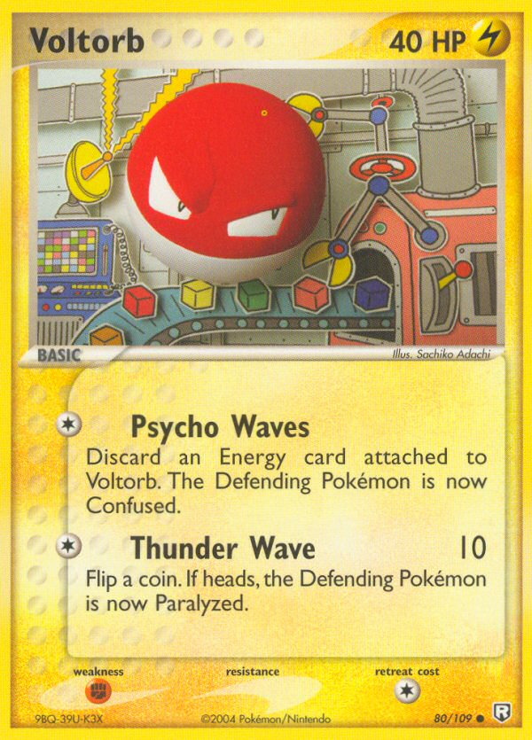 Voltorb (80/109) [EX: Team Rocket Returns] Pokémon
