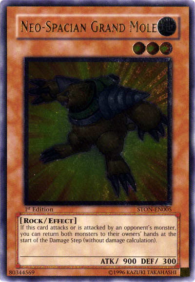 Neo-Spacian Grand Mole [STON-EN005] Ultimate Rare Yu-Gi-Oh!