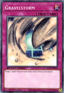 Gravelstorm [SGX1-ENF19] Common Yu-Gi-Oh!