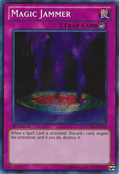 Magic Jammer [LCYW-EN153] Secret Rare Yu-Gi-Oh!