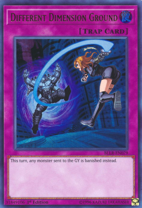 Different Dimension Ground [BLLR-EN079] Ultra Rare Yu-Gi-Oh!