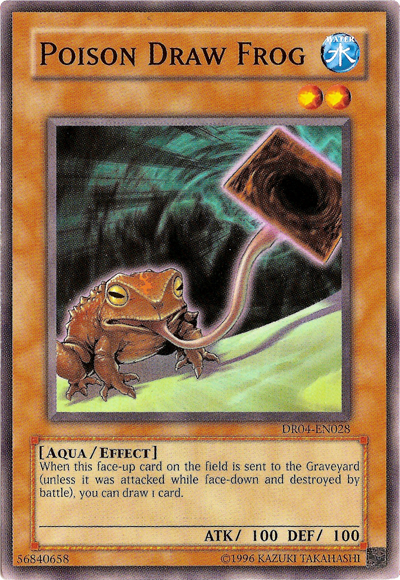 Poison Draw Frog [DR04-EN028] Common Yu-Gi-Oh!