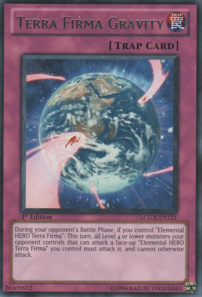 Terra Firma Gravity [LCGX-EN121] Rare Yu-Gi-Oh!