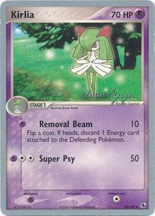 Kirlia (34/109) (Team Rushdown - Kevin Nguyen) [World Championships 2004] Pokémon