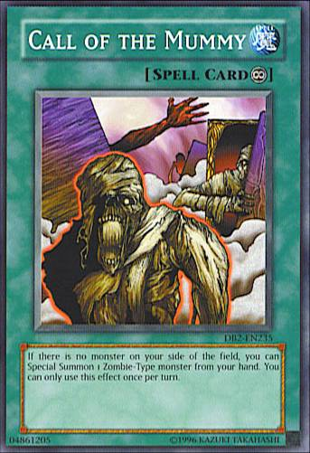 Call of the Mummy [DB2-EN235] Common Yu-Gi-Oh!