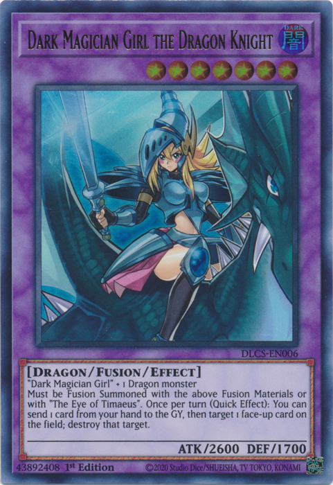Dark Magician Girl the Dragon Knight [DLCS-EN006] Ultra Rare Yu-Gi-Oh!