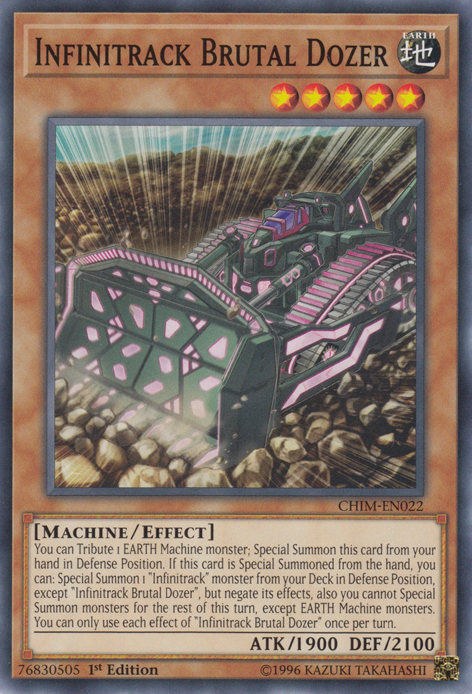 Infinitrack Brutal Dozer [CHIM-EN022] Common Yu-Gi-Oh!