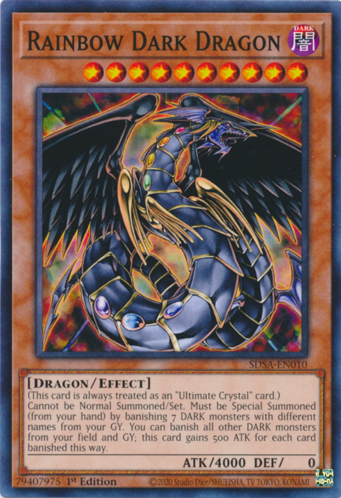 Rainbow Dark Dragon [SDSA-EN010] Common Yu-Gi-Oh!