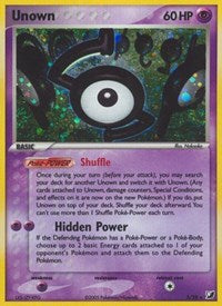 Unown (S) (S/28) [EX: Unseen Forces] Pokémon